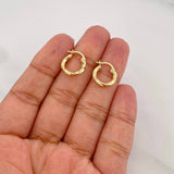 Candongas Gala 1g / 1.4cm Oro Amarillo 18K