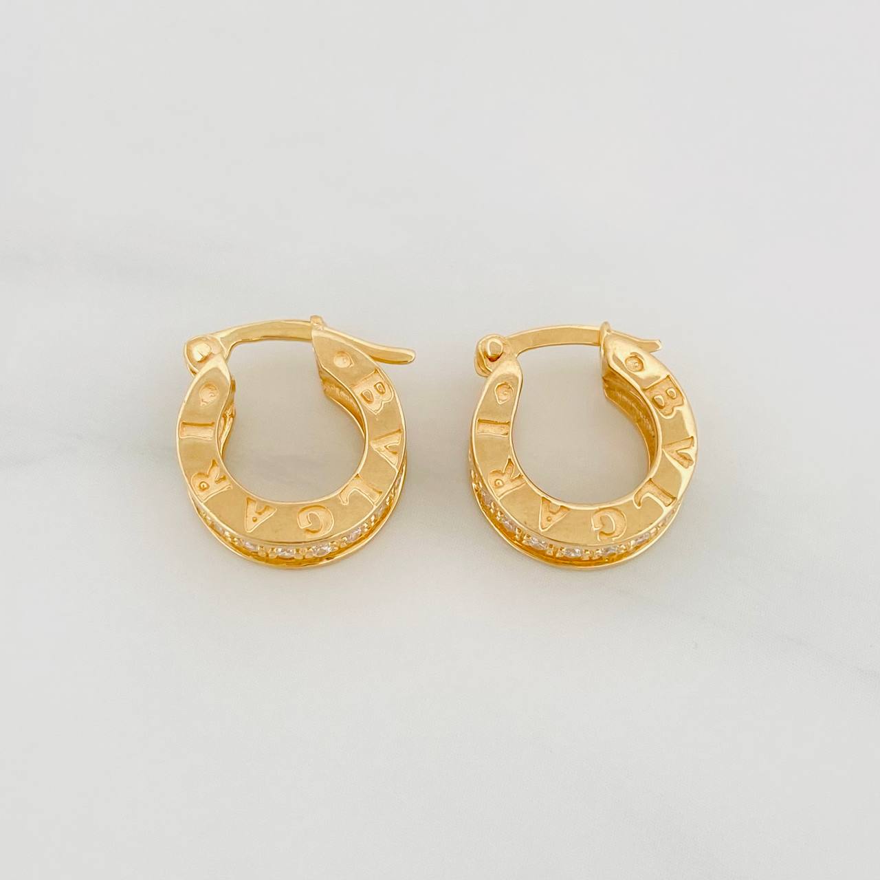 Candongas Bv 4.3g / 1.3cm Oro Amarillo 18K