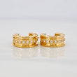 Candongas Bv 4.3g / 1.3cm Oro Amarillo 18K