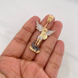 Dije San Miguel Arcangel 9.6g / 5.1cm Tres Oros 18K