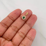 Dije Halo Circulo 1.15g / 1.5cm Oro Amarillo 18K