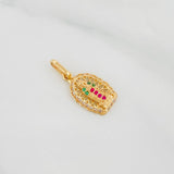 Dije Virgen de Guadalupe 1.3g / 2cm Oro Amarillo 18K