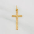 Dije Cruz 1.1g / 3.1cm Oro Amarillo 18K