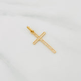 Dije Cruz 1.1g / 3.1cm Oro Amarillo 18K