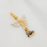 Dije San Miguel Arcangel 1.7g / 2.7cm Tres Oros 18K