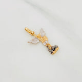 Dije San Miguel Arcangel 1.7g / 2.8cm Tres Oros 18K