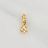 Dije Flor 0.75g / 1.3cm Oro Amarillo 18K
