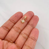Dije Flor 0.75g / 1.3cm Oro Amarillo 18K