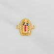 Herraje Virgen de Guadalupe 1.2g / 1.5cm Oro Amarillo 18K