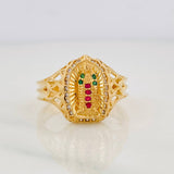 Anillo Virgen de Guadalupe 3.7g / T7 1/2 Oro Amarillo 18K