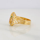 Anillo Virgen de Guadalupe 3.7g / T7 1/2 Oro Amarillo 18K