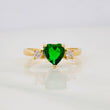 Anillo Corazón 1.85g / T6 1/4 Oro Amarillo 18K