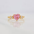 Anillo Corazon 1.95g / T7 1/2 Oro Amarillo 18K