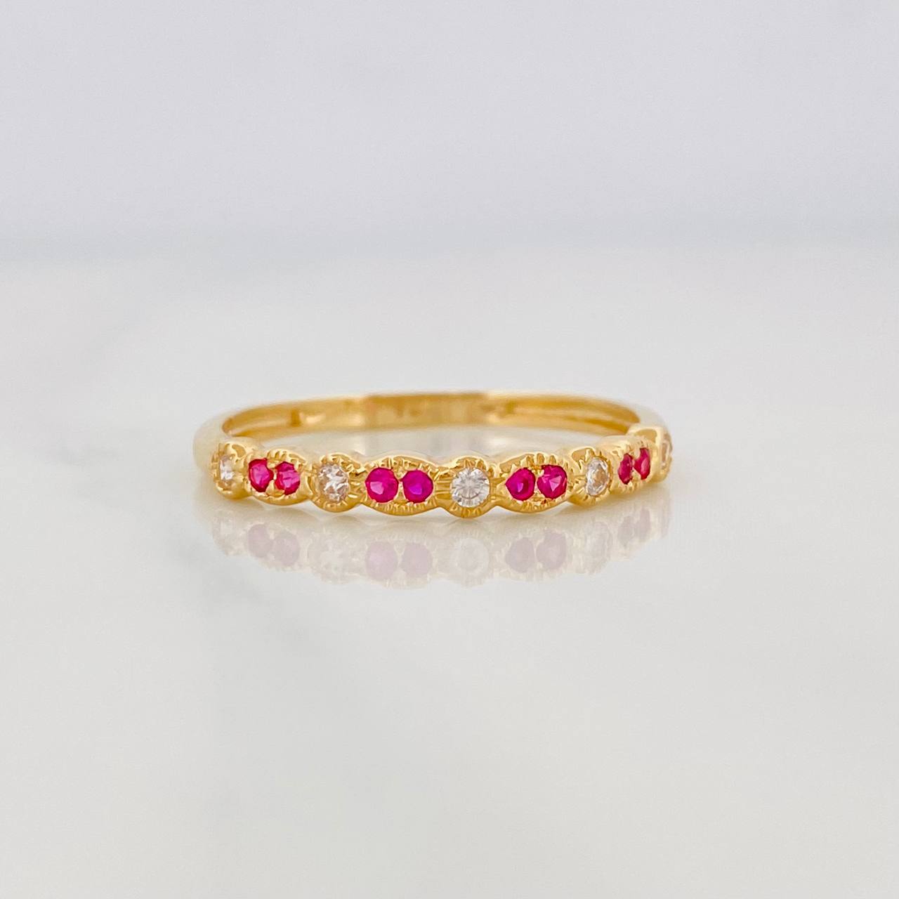 Anillo Churumbela 1.4g / T6 1/2 Oro Amarillo 18K