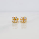 Topos Flor 1.35g / 5.1mm Oro Amarillo 18K