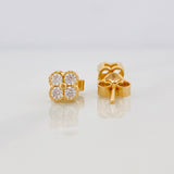 Topos Flor 1.35g / 5.1mm Oro Amarillo 18K