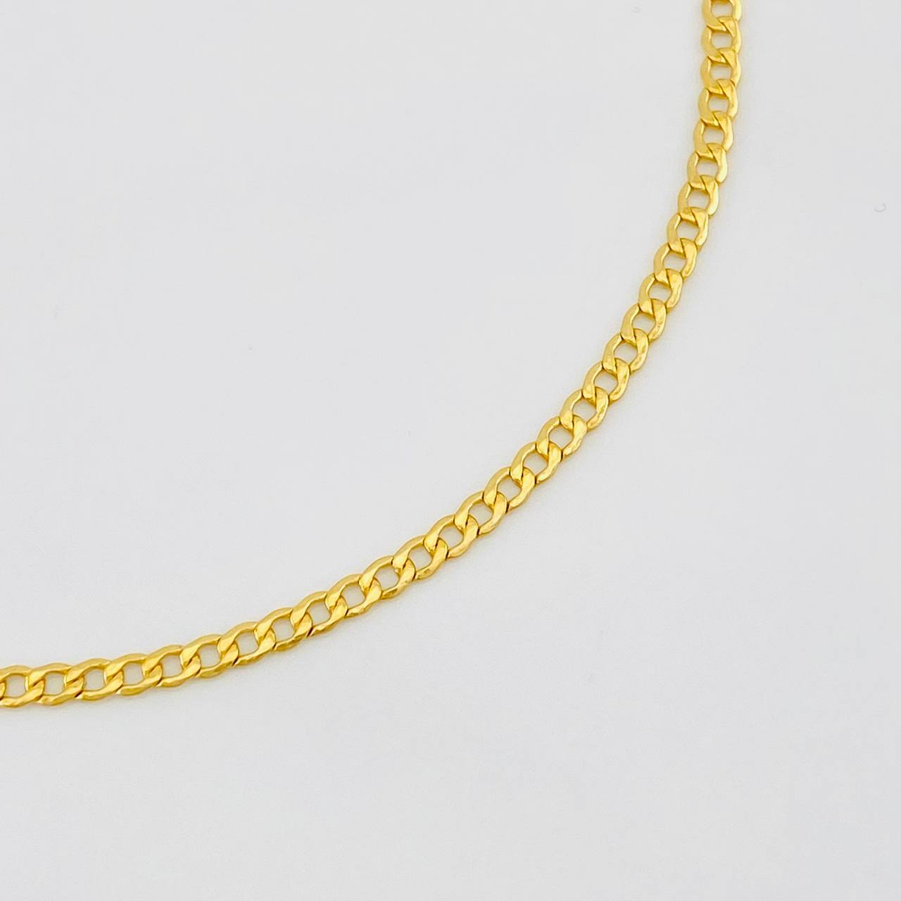 Pulso Cubano 1.15g / 18cm / 1.9mm Oro Amarillo 18K