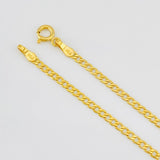 Pulso Cubano 1.05g / 20cm / 2.05mm Oro Amarillo 18K