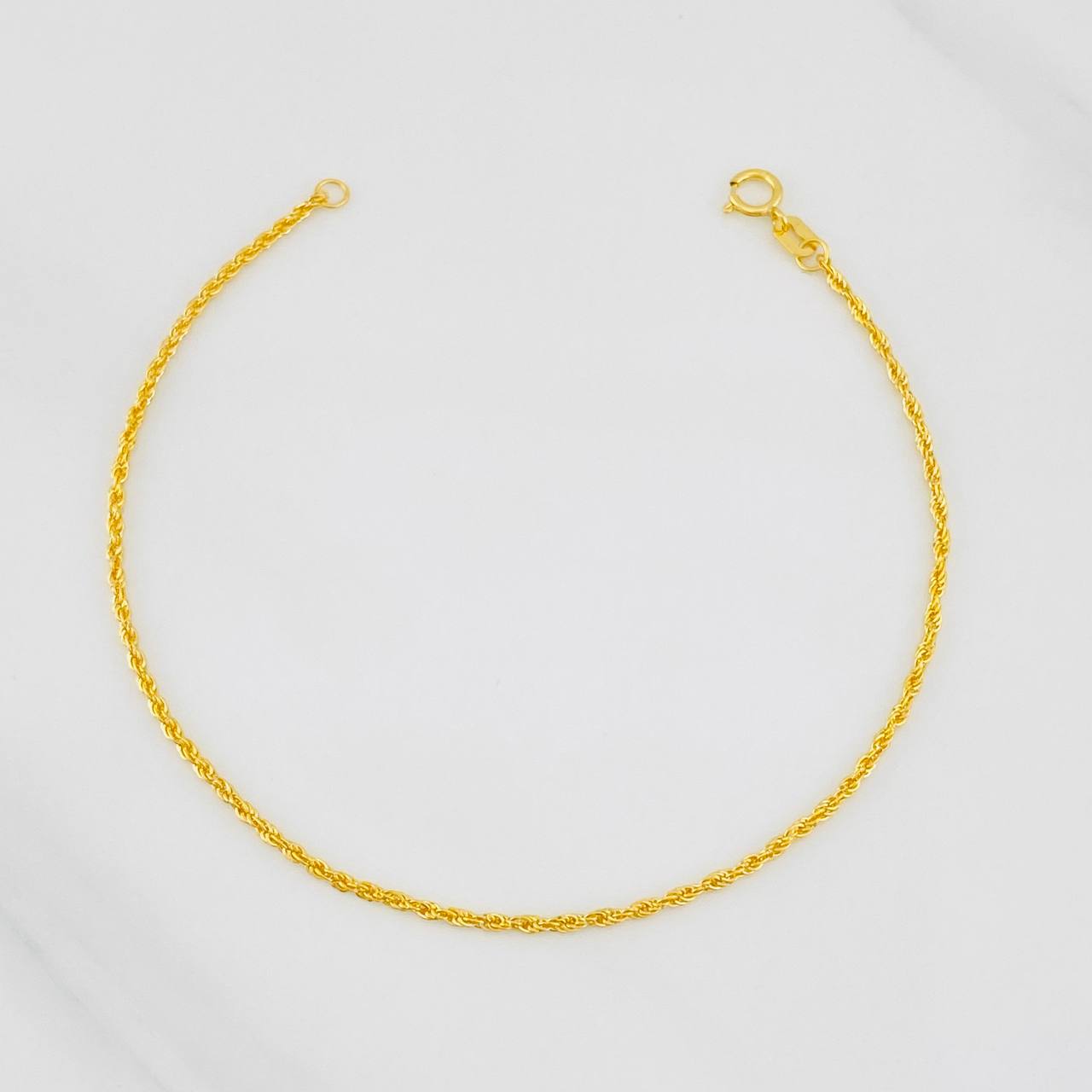 Pulso Lazo 0.6g / 19cm / 1.4mm Oro Amarillo 18K