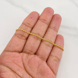 Pulso Lazo 0.6g / 19cm / 1.4mm Oro Amarillo 18K