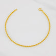 Pulso Lazo 1.2g / 19cm / 2.1mm Oro Amarillo 18K