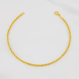Pulso Lazo 1.2g / 19cm / 2.1mm Oro Amarillo 18K