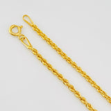Pulso Lazo 1.2g / 19cm / 2.1mm Oro Amarillo 18K