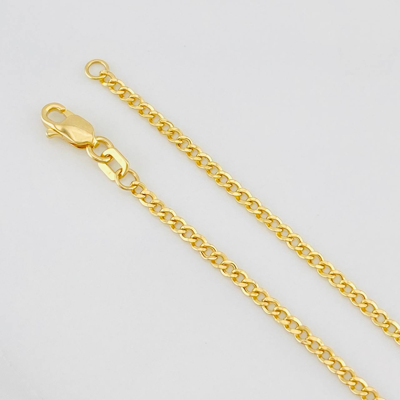 Pulso Cubano 1.15g / 18cm / 1.9mm Oro Amarillo 18K