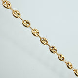 Pulso GC 2.45gr / 20cm / 4mm Oro Amarillo 18K ©