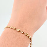 Pulso GC 2.05gr / 16.5cm / 4mm Oro Amarillo 18K ©
