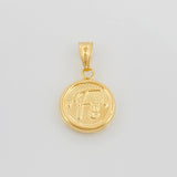 Dije Fe 0.9 g / 2.1 cm Oro Amarillo 18K