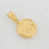Dije Fe 0.9 g / 2.1 cm Oro Amarillo 18K