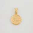 Dije Dios 0.85 g / 2.1 cm Oro Amarillo 18K