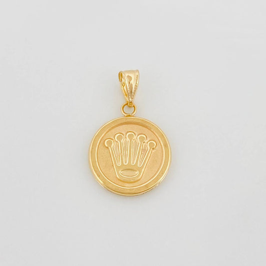 Dije Corona 1.25 g / 2.3 cm Oro Amarillo 18K