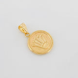 Dije Corona 1.25 g / 2.3 cm Oro Amarillo 18K