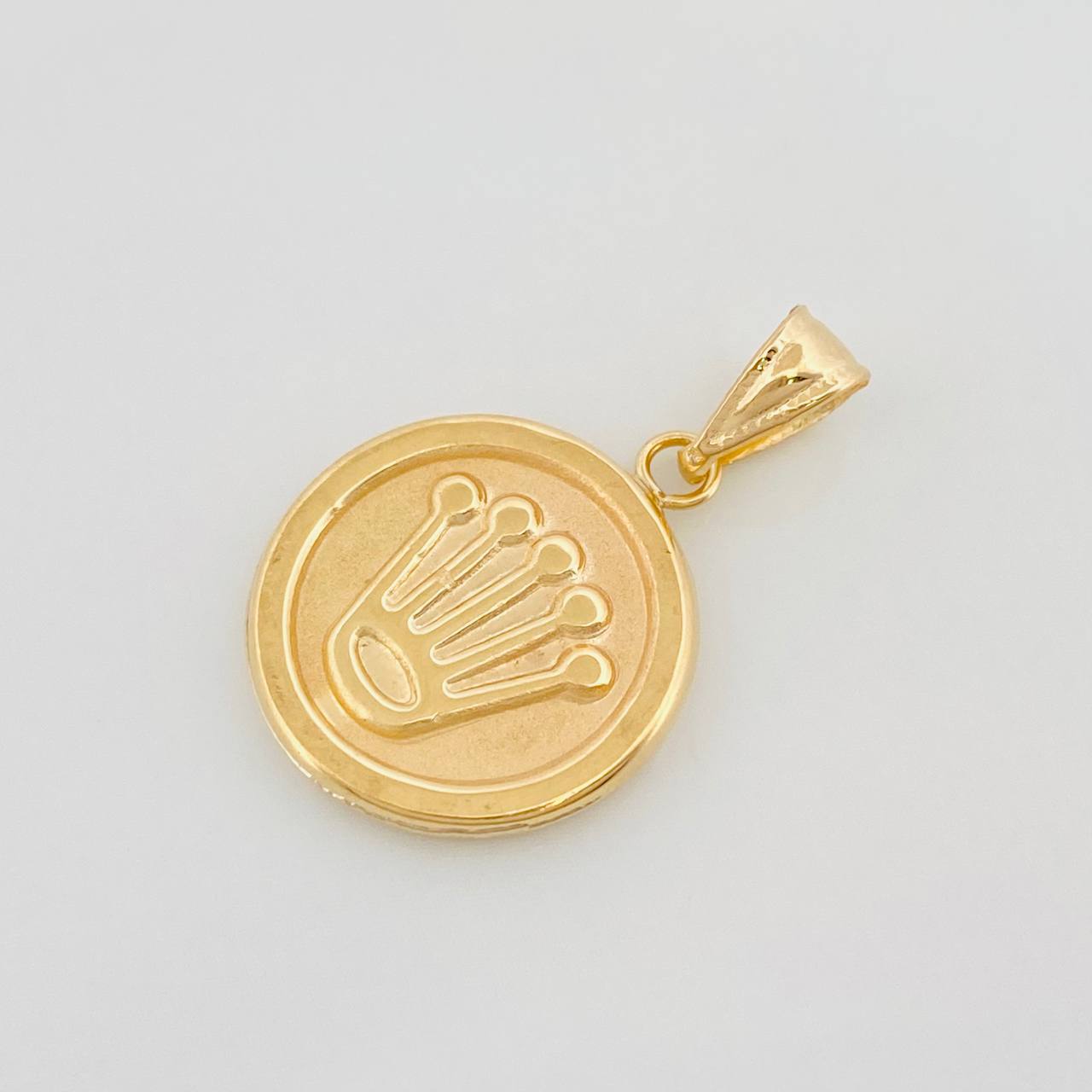 Dije Corona 1.25 g / 2.3 cm Oro Amarillo 18K