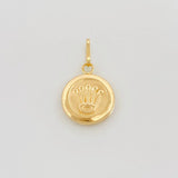 Dije Corona 0.85g / 2cm Oro Amarillo 18K