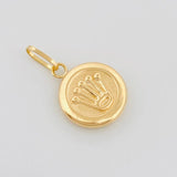 Dije Corona 0.85g / 2cm Oro Amarillo 18K