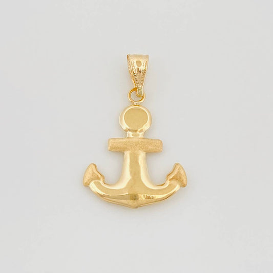 Dije Ancla 0.85 g / 2.6 cm Oro Amarillo 18K