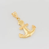 Dije Ancla 0.85 g / 2.6 cm Oro Amarillo 18K