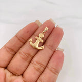 Dije Ancla 0.85 g / 2.6 cm Oro Amarillo 18K