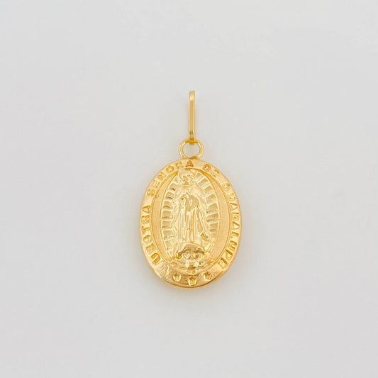 Dije Virgen De Guadalupe 1.1 g / 2.4 cm Oro Amarillo 18K