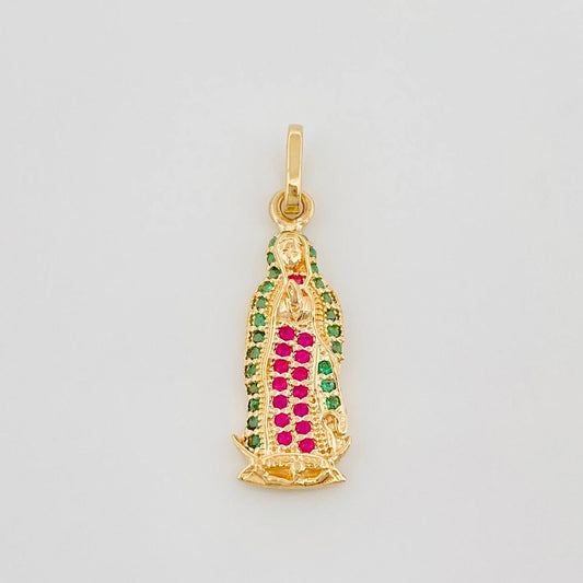 Dije Virgen De Guadalupe 1.65 g / 2.7 cm Oro Amarillo 18K
