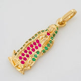 Dije Virgen De Guadalupe 1.65 g / 2.7 cm Oro Amarillo 18K