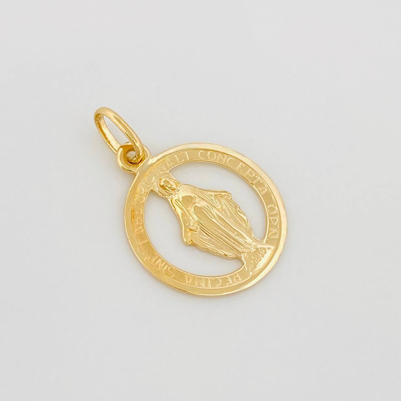Dije Virgen Milagrosa 1.85 g / 2.4 cm Oro Amarillo 18K