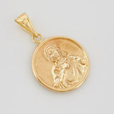 Dije Sagrado Corazón De Jesús 1.4 g / 2.5 cm Oro Amarillo 18K