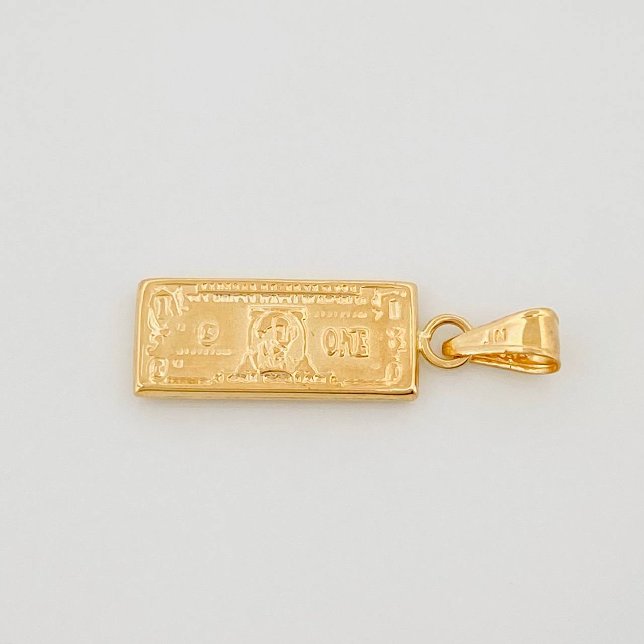 Dije One Dólar 0.8 g / 2.3 cm Oro Amarillo 18K