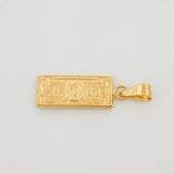 Dije Billete dolar 1.4g / 3cm Oro Amarillo 18K