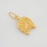 Dije Herradura Caballo 0.65 g / 1.9 cm Oro Amarillo 18K