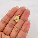 Dije Herradura Caballo 0.65 g / 1.9 cm Oro Amarillo 18K